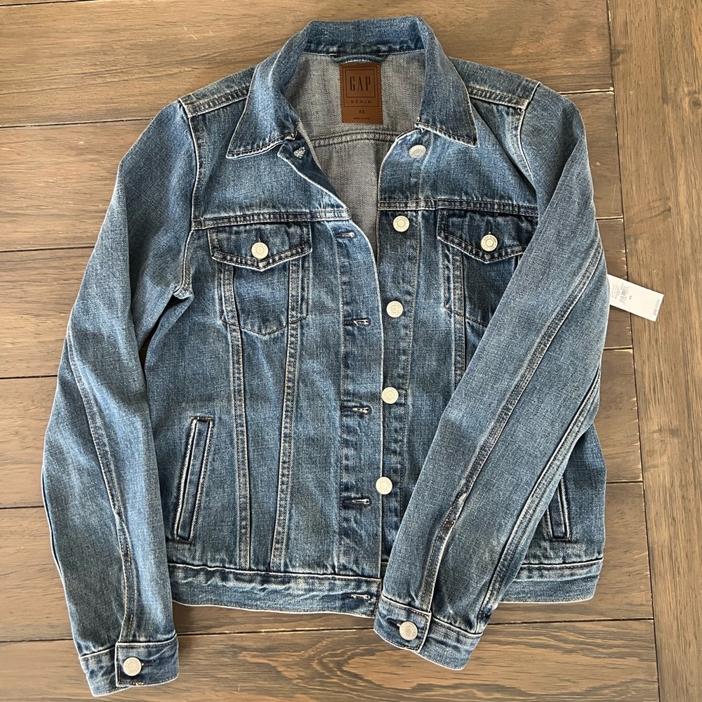 New Gap Jean Jacket XS